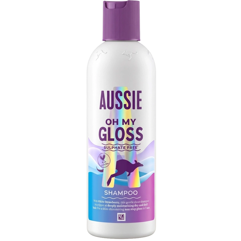 Aussie Oh My Gloss Sulphate Free Shampoo 250 ml