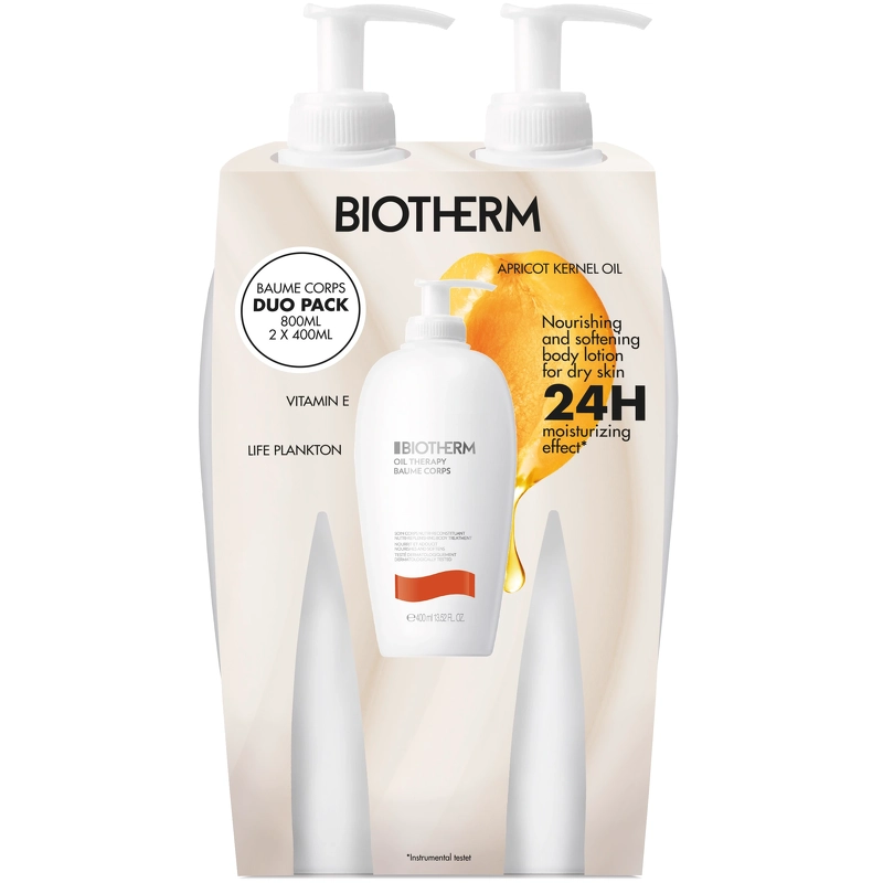 Biotherm Oil Therapy Baume Corps Duo Gift Set 2 x 400 ml