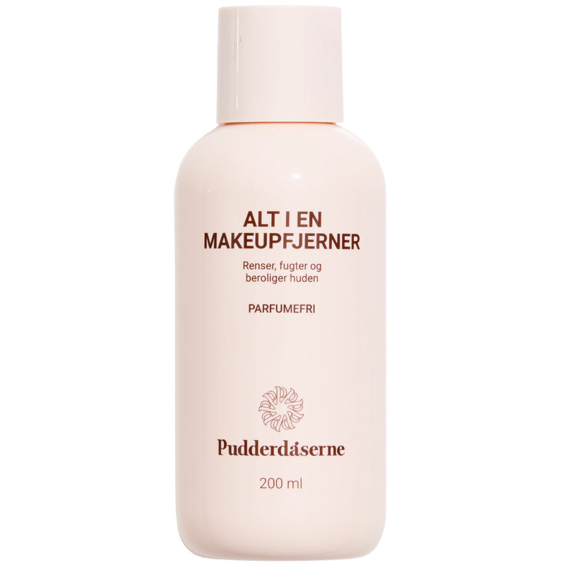 PUDDERDÅSERNE Alt I En Makeupfjerner Parfumefri 200 ml