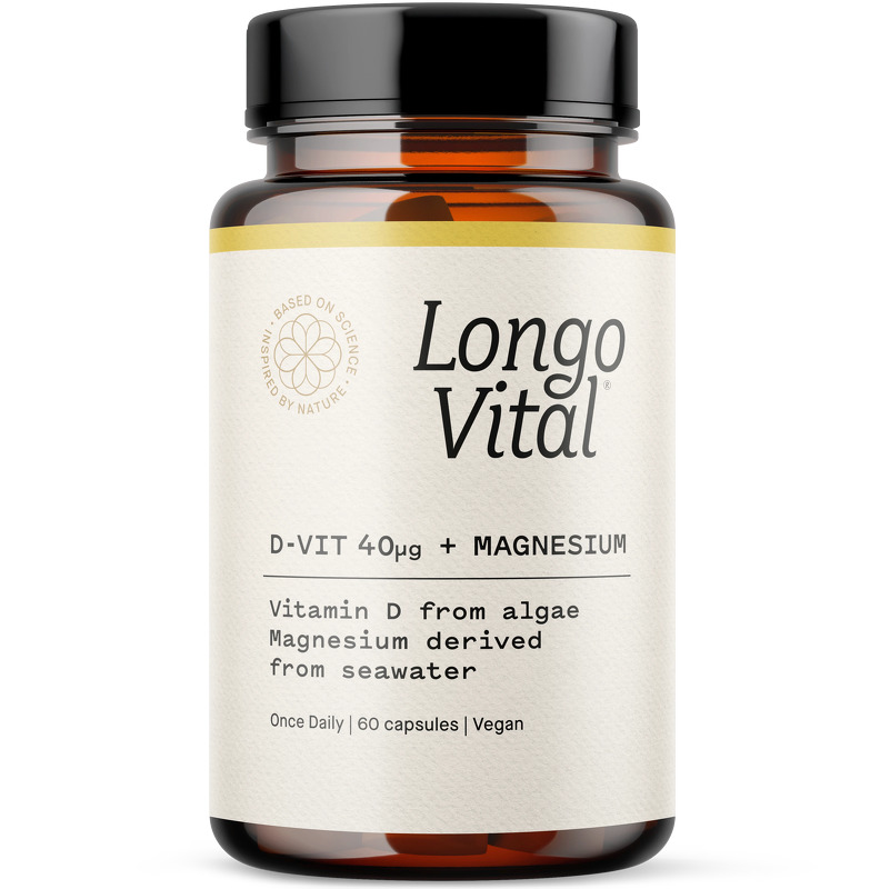 Longo Vital Daily Essentials D-vit & Magnesium 60 tabl