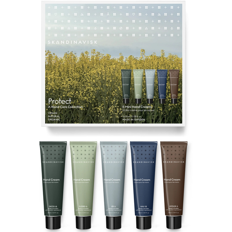 SKANDINAVISK Protect Håndcreme Gavesæt 5 x 30 ml