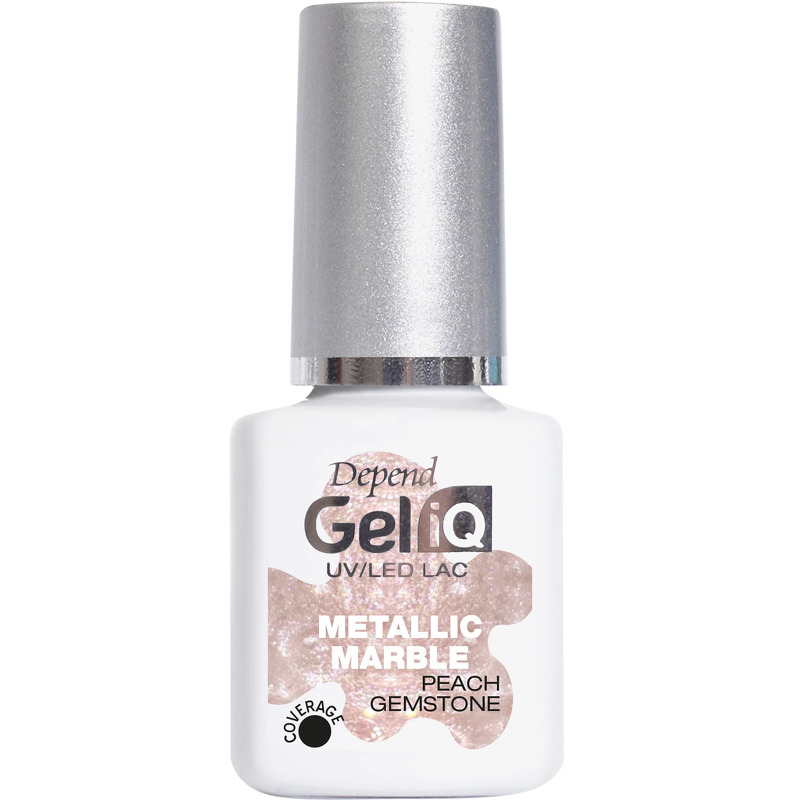 Depend Cosmetic Gel iQ Effects Metallic Marble 5 ml - Peach Gemstone