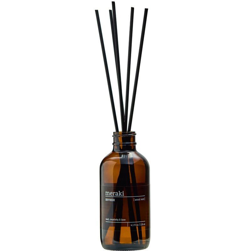 Meraki - Diffuser Wood Nest 120ml Grapefrugt Cedertræ Rav