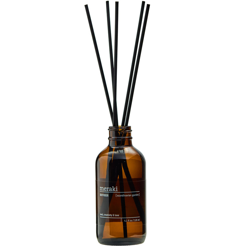 Meraki - Diffuser Scandinavian Garden 120ml Citrus Rose Moskus