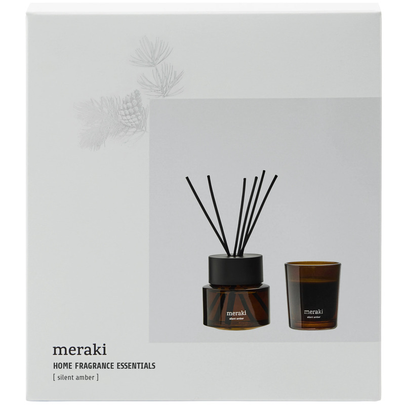 Meraki Home Fragrance Essentials Gaveæske - Silent Amber