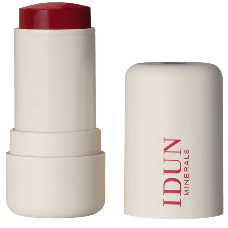 Idun Minerals Soft Tint Blush Stick Kyss Berry Red 4,6g