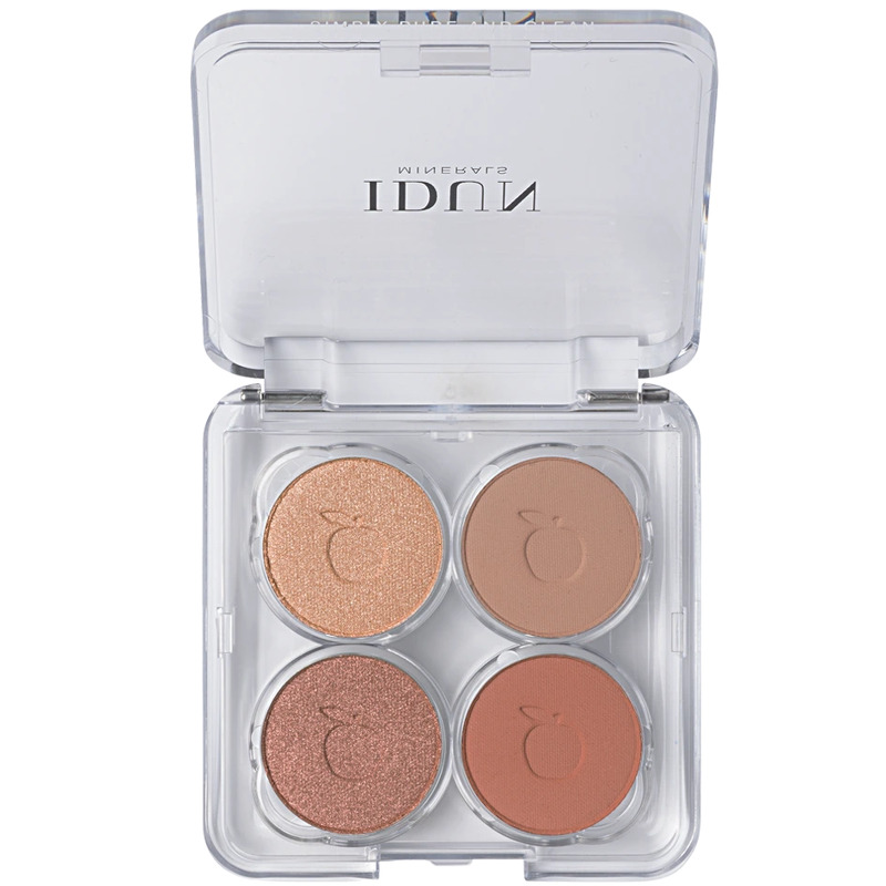 IDUN Minerals Mineral Eyeshadow Palette Nyponros - 4 g