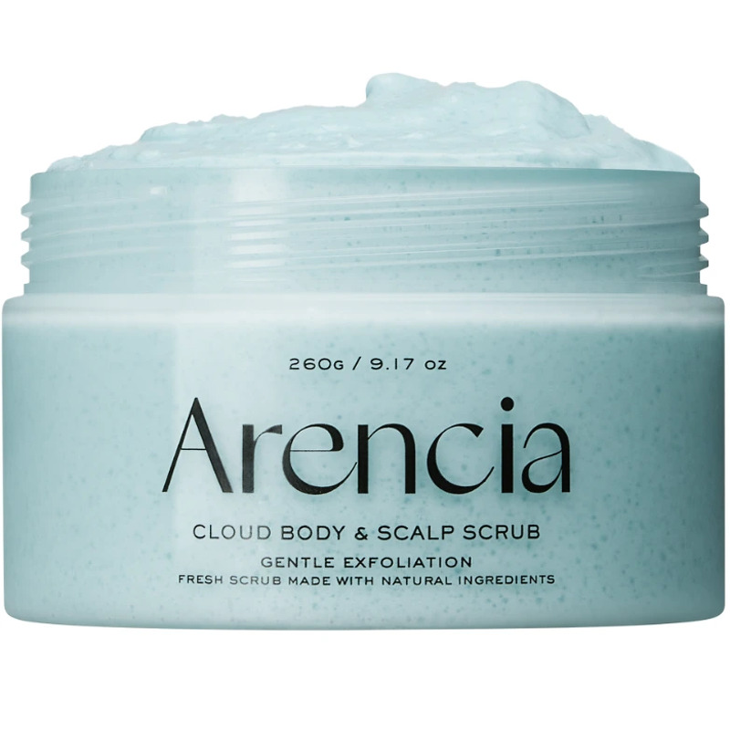 Arencia Cloud Body & Scalp Scrub 260 g - French Mint & Lily