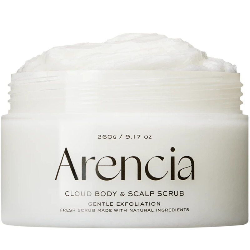 Arencia Cloud Body & Scalp Scrub 260 g - White Tea & Neroli