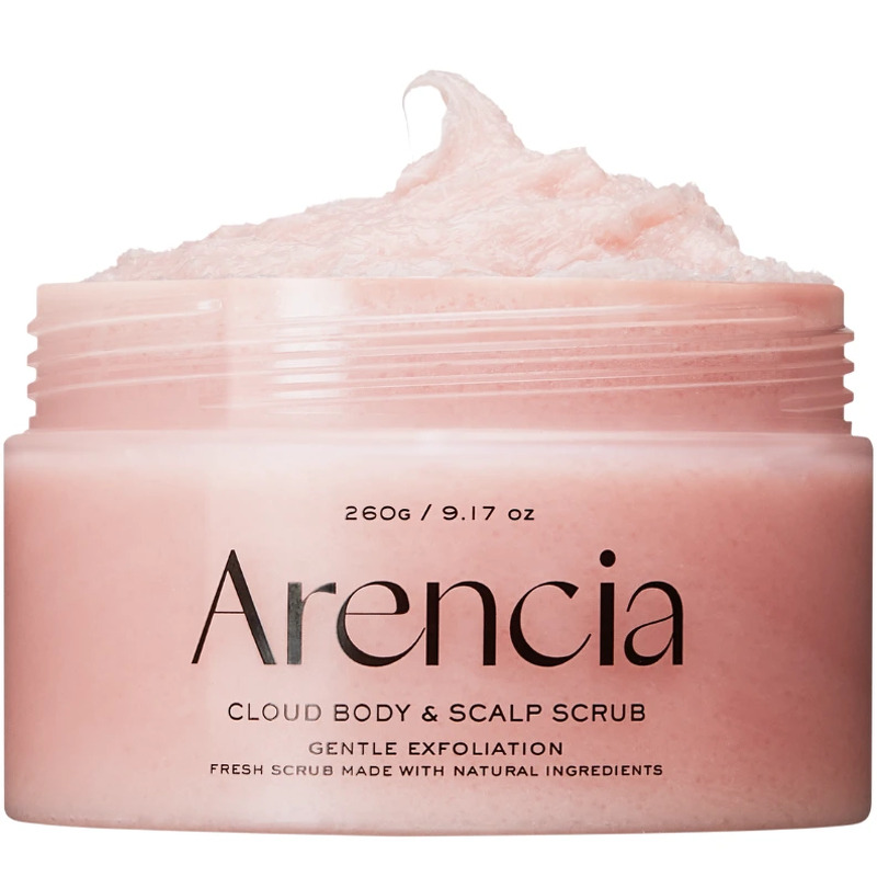 Arencia Cloud Body & Scalp Scrub 260 g - Lavender & Pear