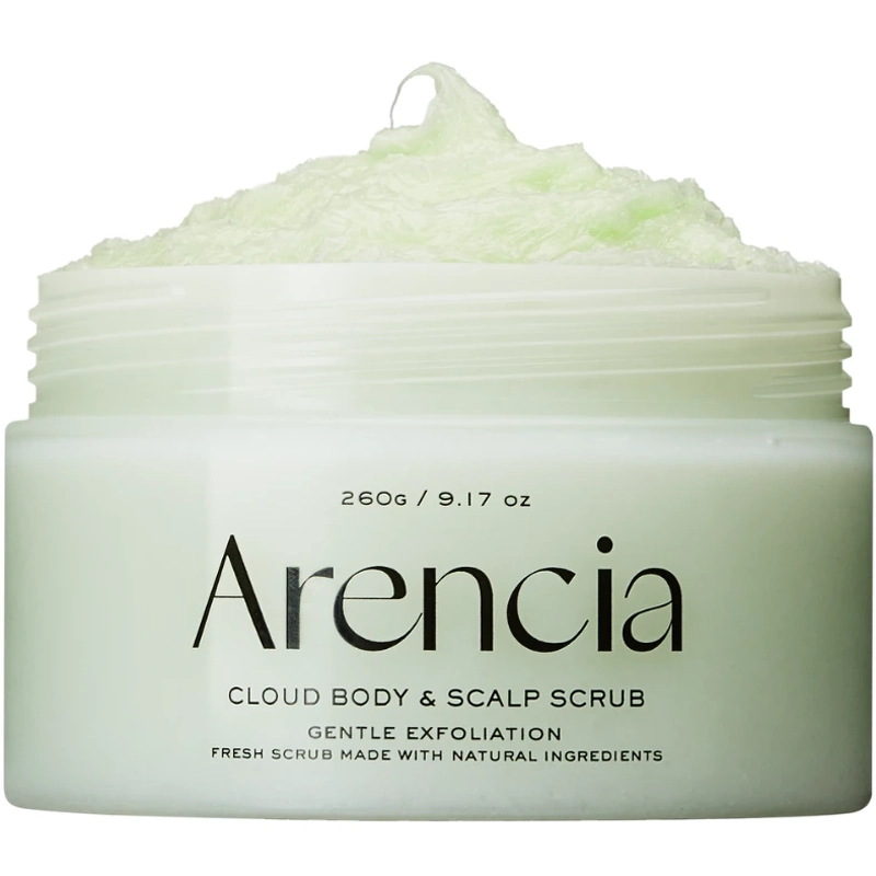 Arencia Fresh Cloud Body & Scalp Scrub 260 gr. - Geranium & Primrose