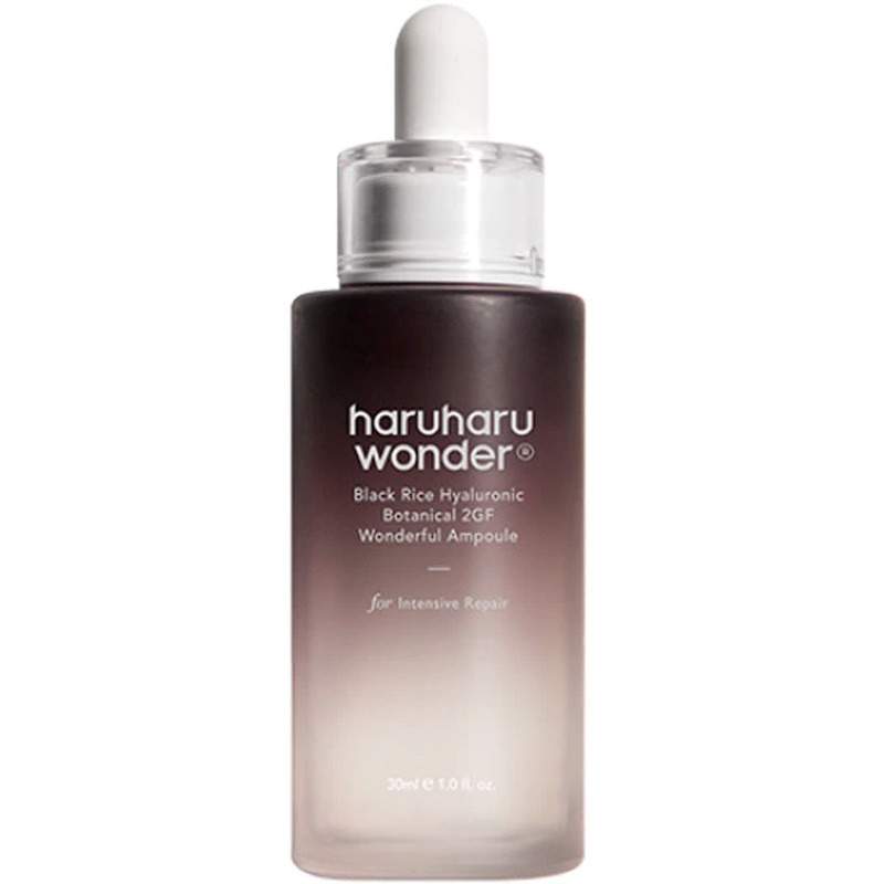 haruharu wonder Black Rice Hyaluronic Botanical 2GF Wonderful Ampoule  30 ml