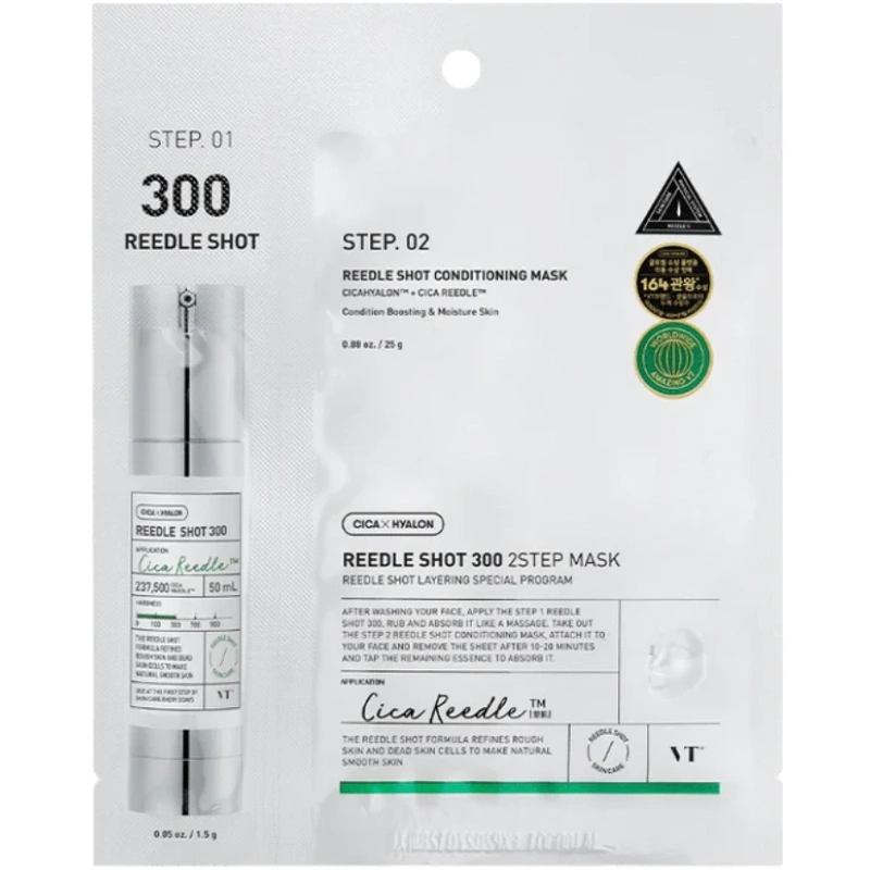 VT Cosmetics Reedle Shot 300 2-Step Mask 1 Piece