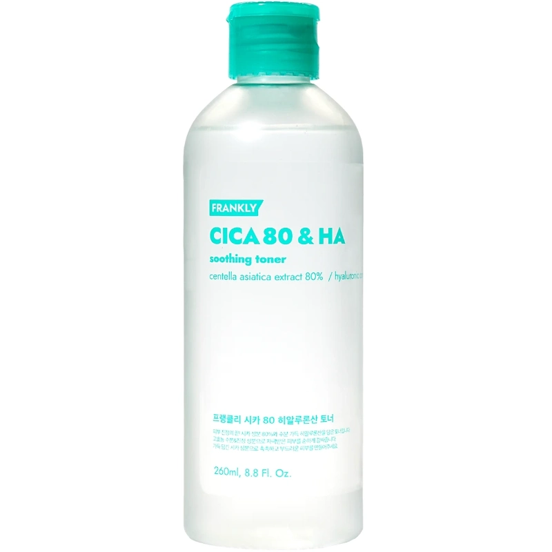 Frankly Cica 80% & Hyaluronic Acid Toner 260 ml