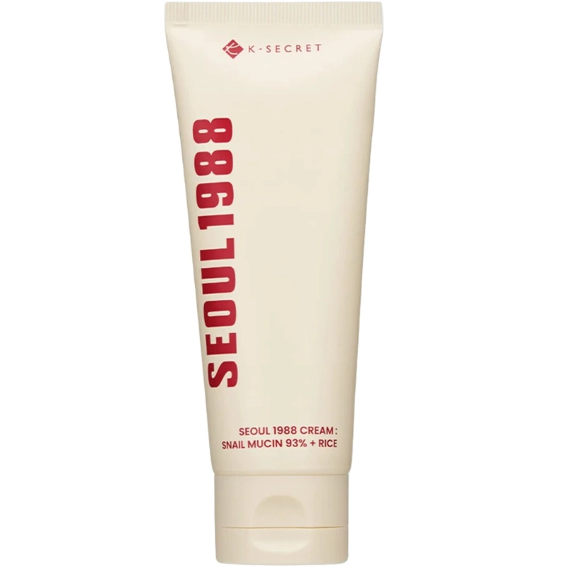 KSECRET SEOUL 1988 Cream: Snail Mucin 93% + Rice 100 ml