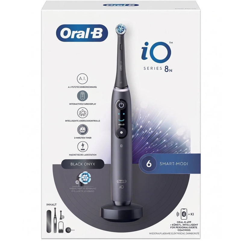 Oral-B iO8 Electric Toothbrush With Travel Case - sort