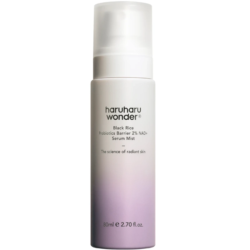 Haruharu Wonder sort Rice Probiotics Barrier 2% NAD+ Serum Mist 80 ml