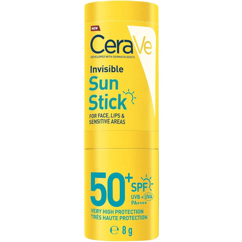 CeraVe Invisible Sun Stick Face SPF 50+ 8 g