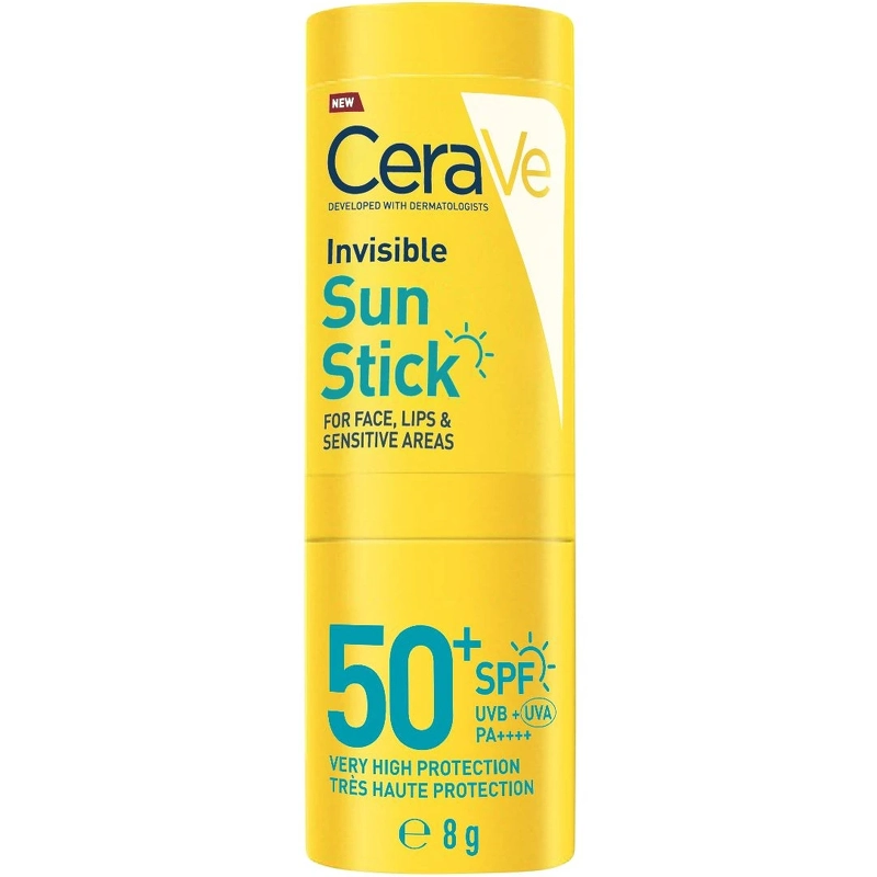 CeraVe Invisible Sun Stick Face SPF 50+ - 8 gr.