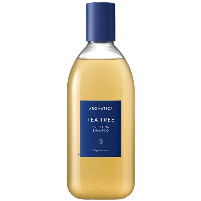 Aromatica Rensende shampoo med tea tree - 400 ml