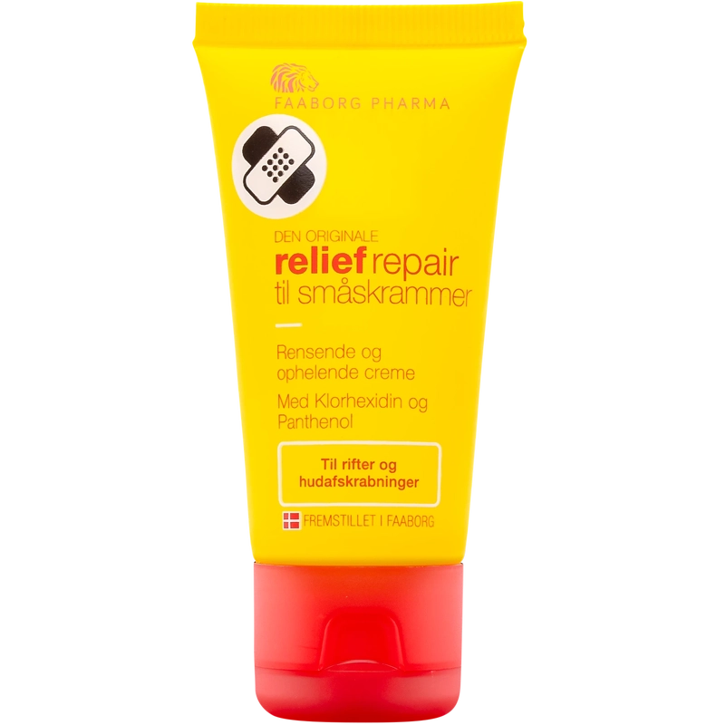 Faaborg Pharma Relief+ Repair Creme Til Småskrammer 30 ml