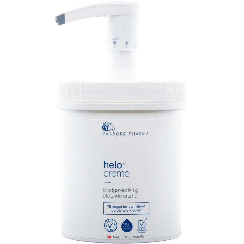 Faaborg Pharma Helo creme, 1000 ml krukke m. pumpe