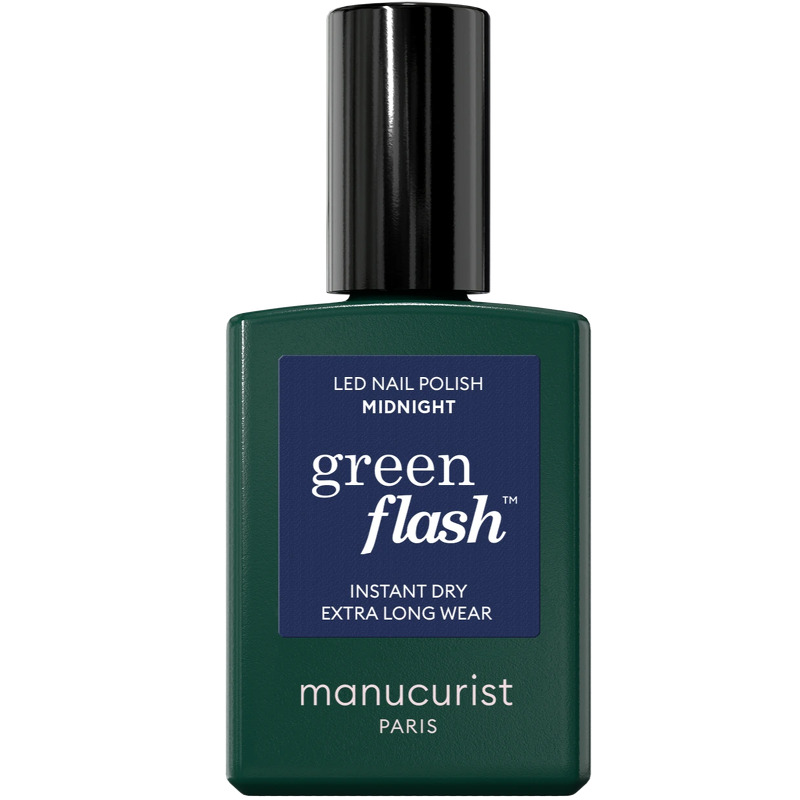 Manucurist Green Flash Neglelak 15 ml - Midnight