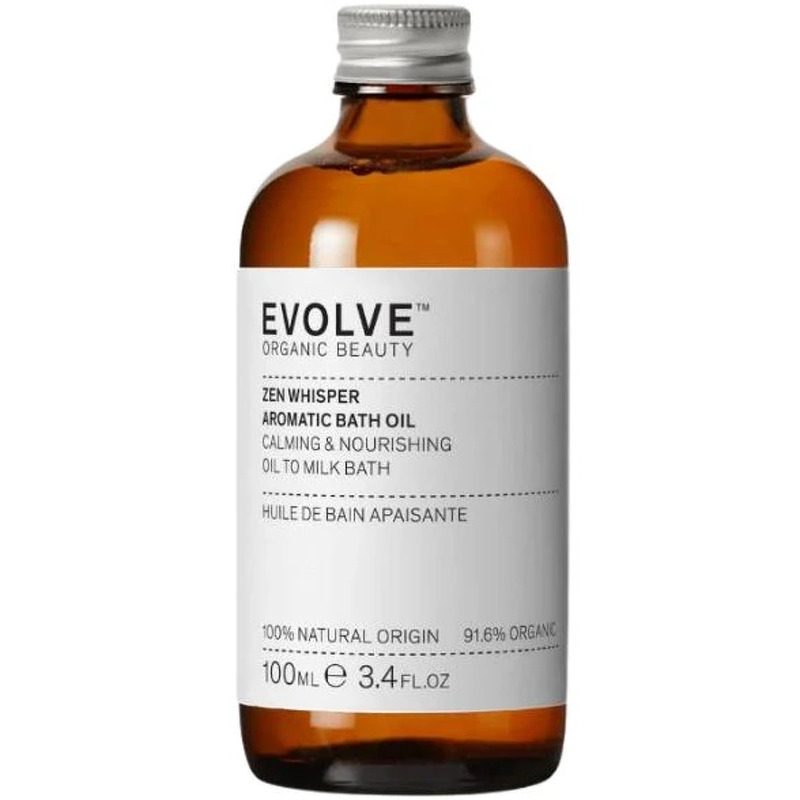Evolve Organic Beauty Evolve Zen Whisper Aromatic Bath Oil 100 ml