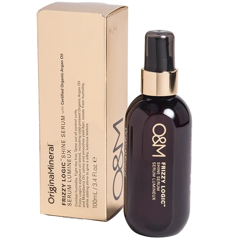 O&M Frizzy Logic Shine Serum 100 ml billede