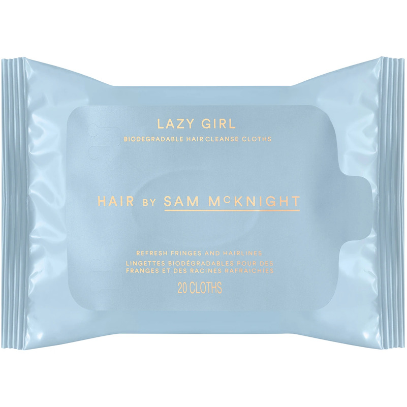 Hair by Sam McKnight Lazy Girl Biodegradable Hair Cleanse Cloths 20 pieces
