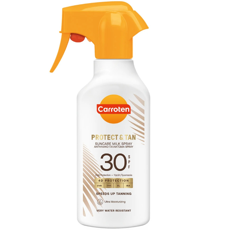 Carroten Protect & Tan Milk Trigger SPF 30 - 270 ml