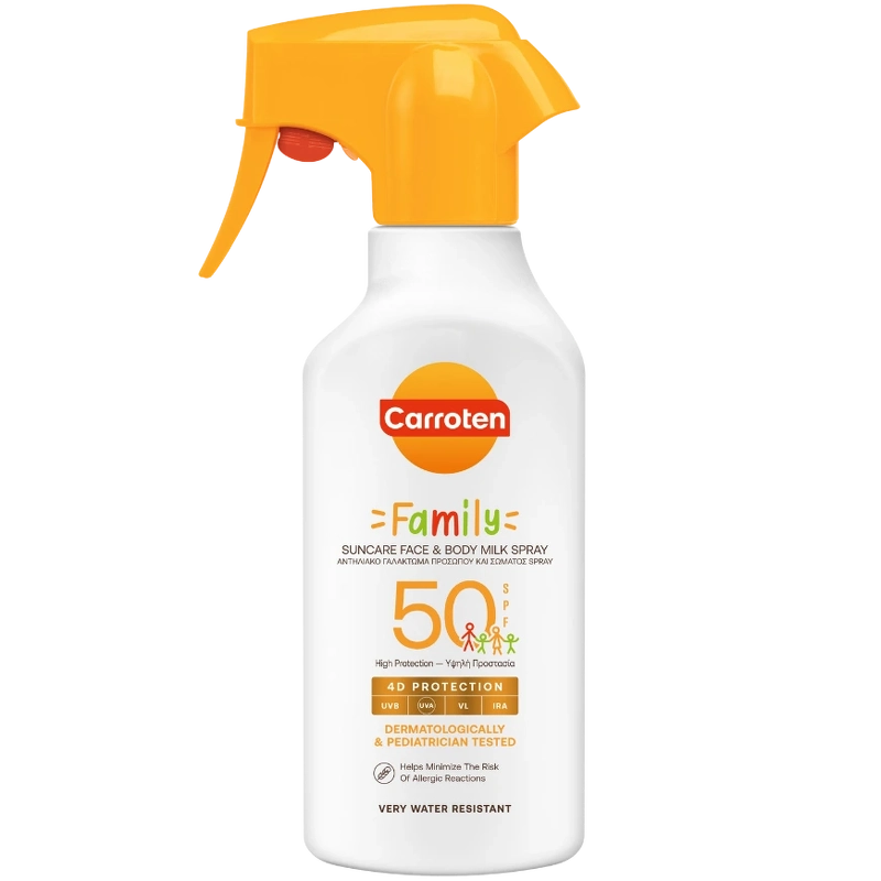 Carroten Family Face & Body Milk Trigger SPF 50 270 ml
