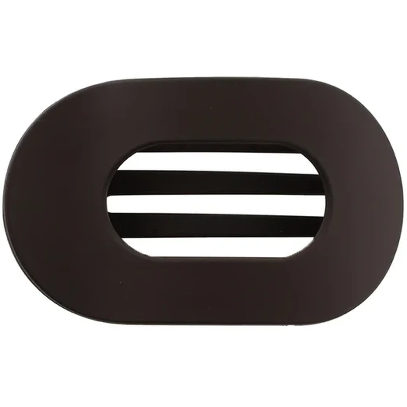 By Stær Eva Hairclip Large - Matte Dark Brown