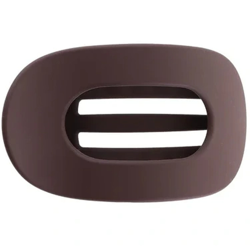 By Stær Eva Hairclip Medium - Matte Dark Brown