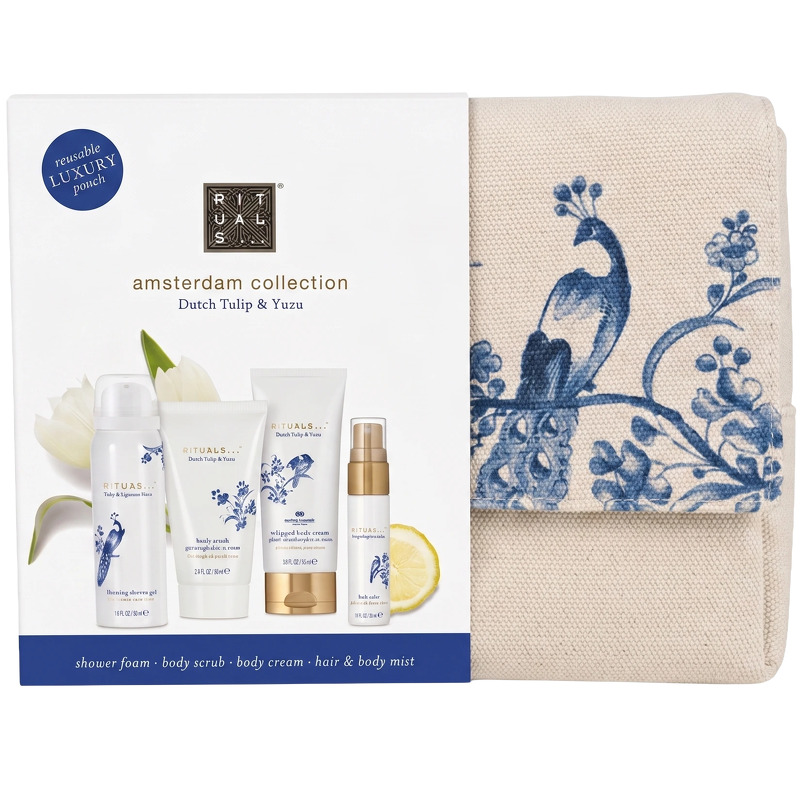 Rituals Amsterdam Collection Medium Giftset 210 ml Shower Gel 50ml/Body Cream 70ml/Body Scrub 70ml/Hair and Body Mist 20ml