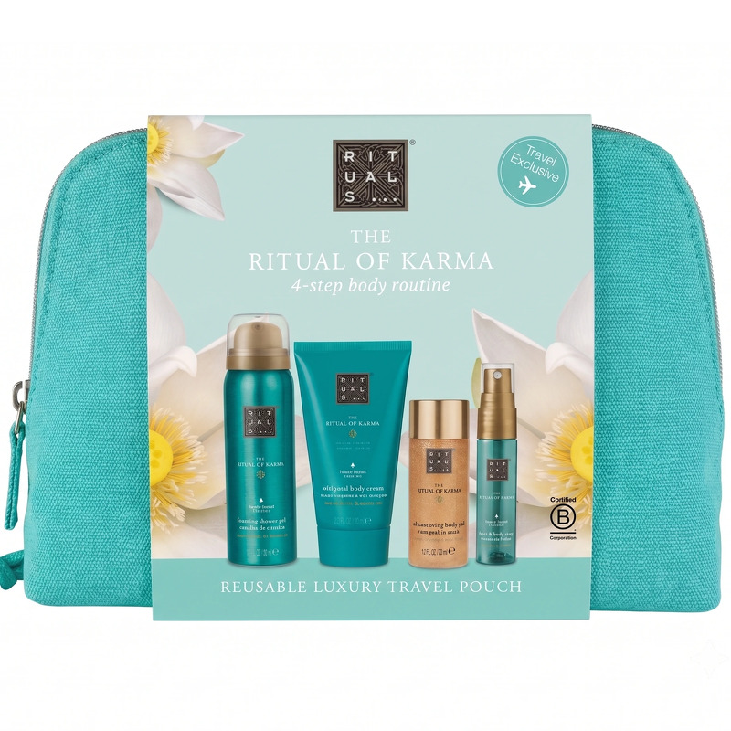 Rituals Karma Giftset 170 ml Body Oil 30ml/Body Mist 20ml/Body Cream 70ml/Shower Gel 50ml
