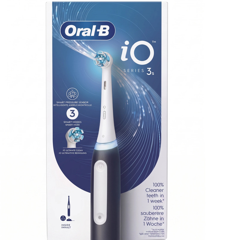 Oral-B Oral-B iO3 Series3 Eltandbørste Matt Black 8006540730898 Modsvarer: N/A