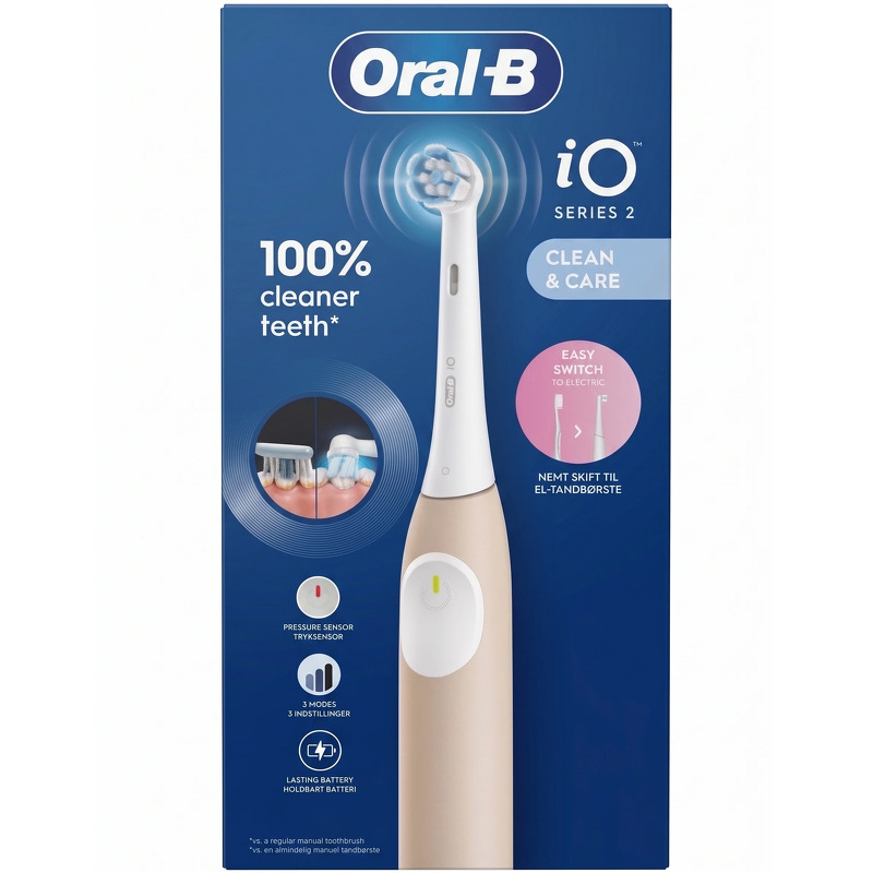 Oral-B iO2 Electric Toothbrush - Calm Pink