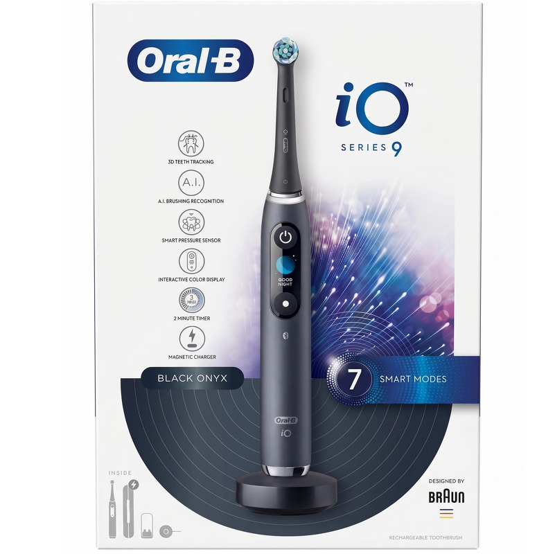 Oral-B iO9 Electric Toothbrush - Black Onyx