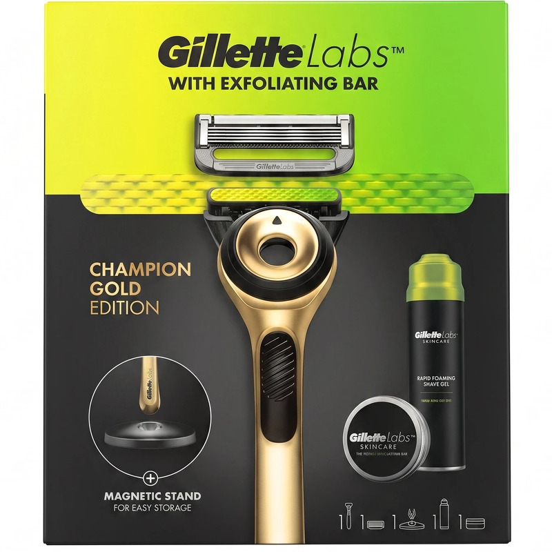 Gillette Labs Champion Gold Edition Gavesæt