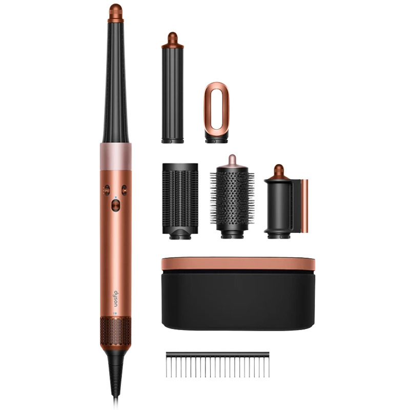 Dyson Airwrap ID Straight + Wavy Multistyler Varm Sort, Roseguld