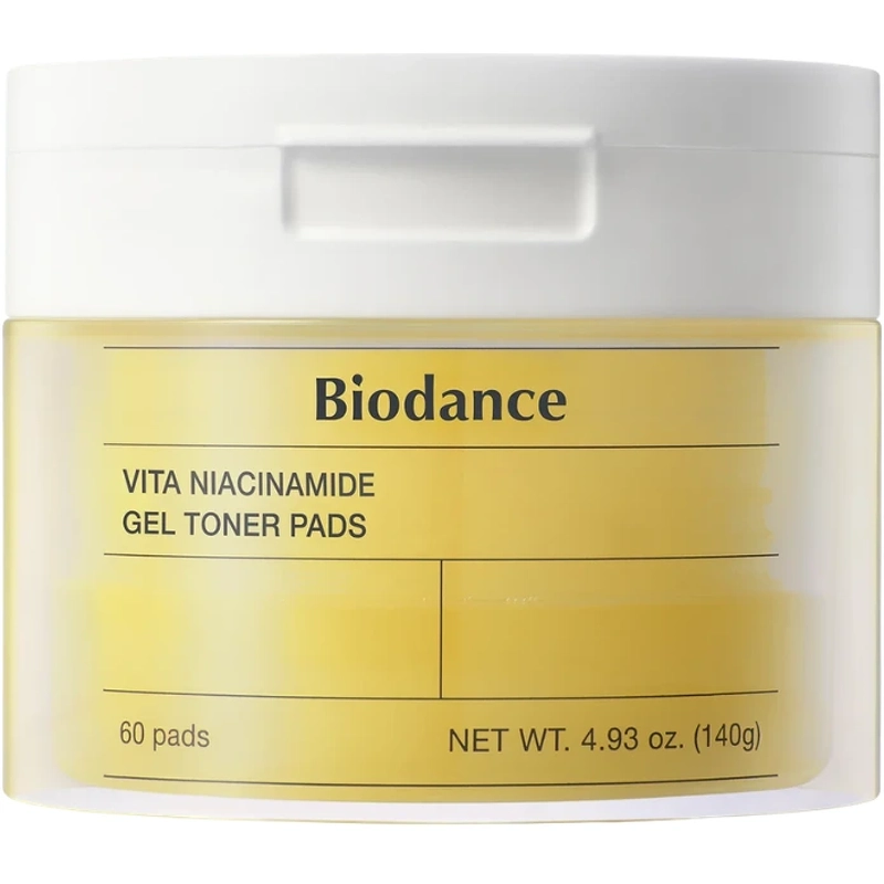 Biodance Vita Niacinamide Gel Toner Pad 60 Pieces