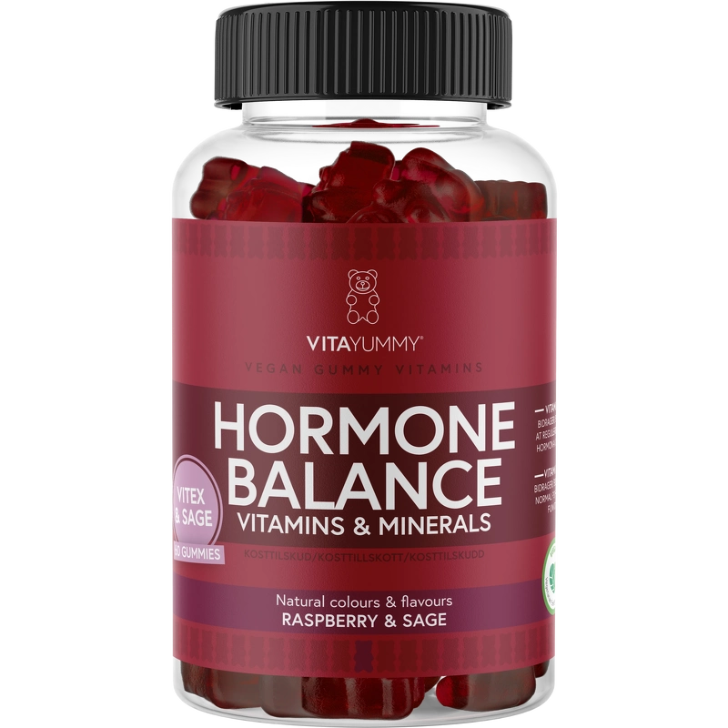 VitaYummy Hormone Balance Raspberry & Sage 60 Pieces