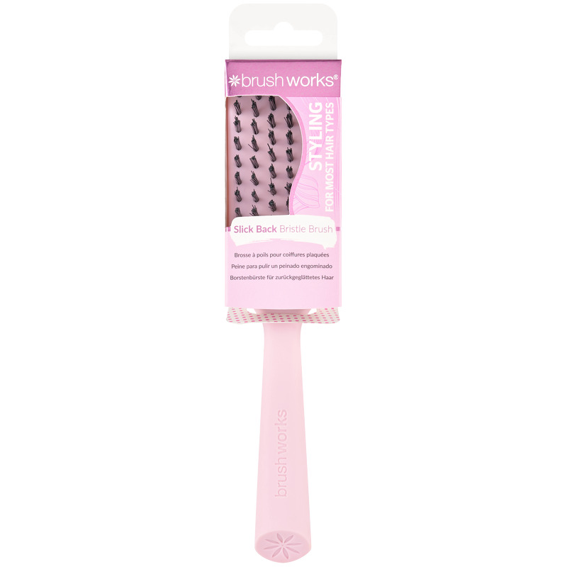 Brushworks Slick Back Bristle Hair Brush