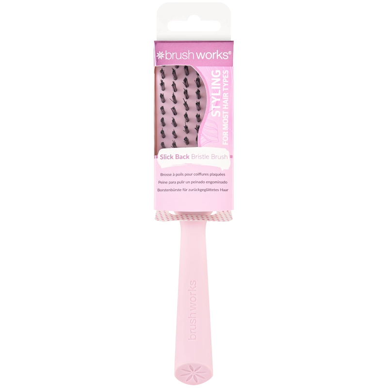 Brushworks Slick Back Bristle Hair Brush