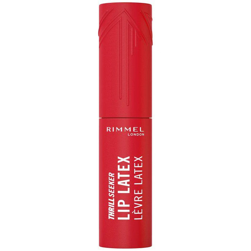 Rimmel London Thrill Seeker Lip Latex Liquid Lipstick 400 Red 6 ml 400 Red - 6 ml