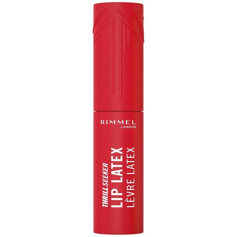 RIMMEL Thrill Seeker Lip Latex Liquid Lipstick 6 ml - 400 Rimmel Red