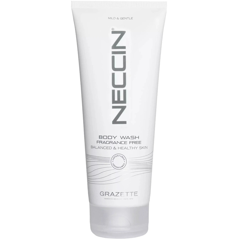 Neccin Body Wash Balanced & Healthy Skin Fragrance Free 200 ml