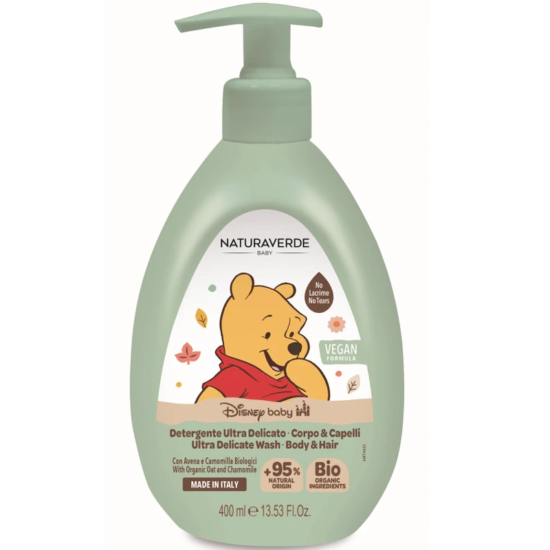 Naturaverde Baby Winnie The Pooh Body & Hair Wash 400 ml