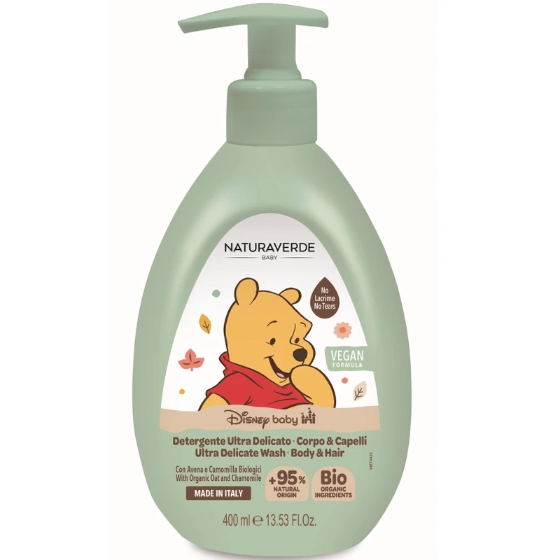 Naturaverde Baby Winnie The Pooh Body & Hair Wash 400 ml